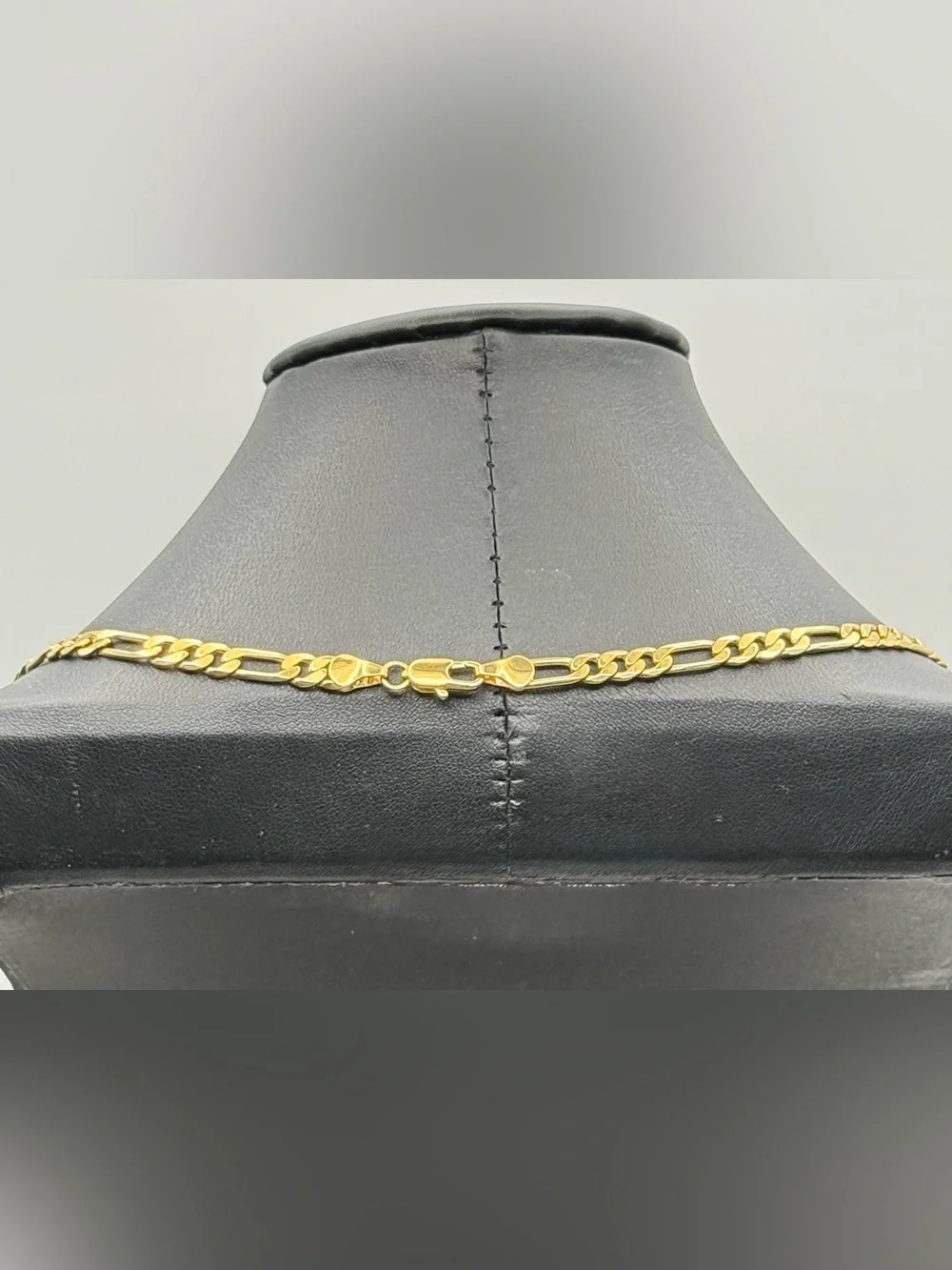 Classic Gold Tone Link Chain Necklace Mens Jewelry